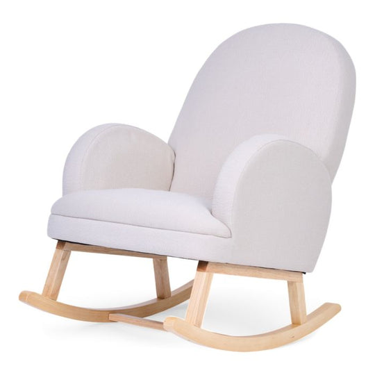Rocking Chair Linen Beige