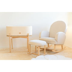 Rocking Chair Linen Beige