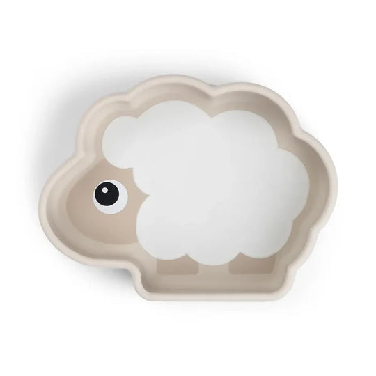 Silicone Stick&Stay Bowl Sheepy