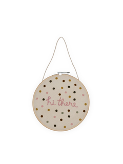 Wall Hanger Mikko 'hi there'