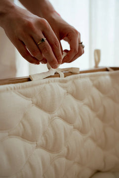 LD Quilted Cot Bumper