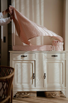 LD Reversible Quilted Storage Basket  20x15