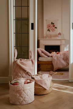 LD Quilted Storage Basket L