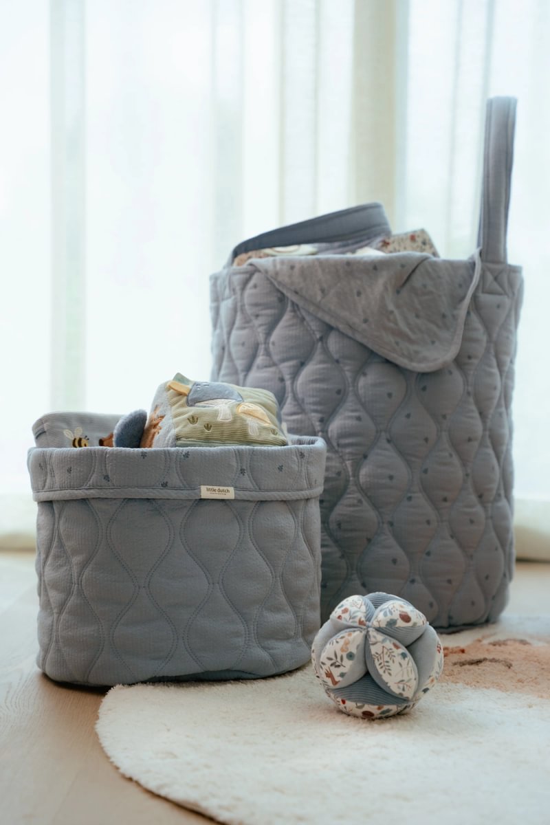 LD Quilted Storage Basket L
