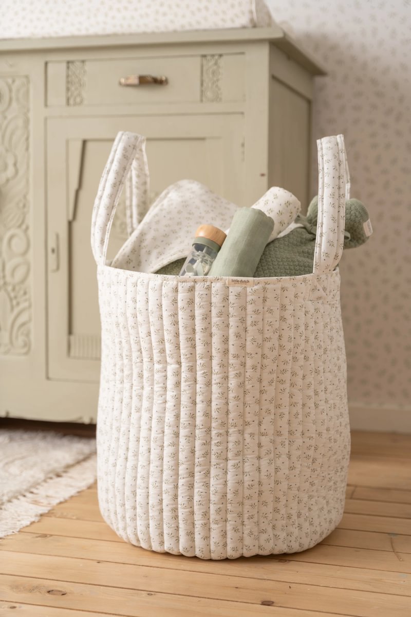 LD Quilted Storage Basket L