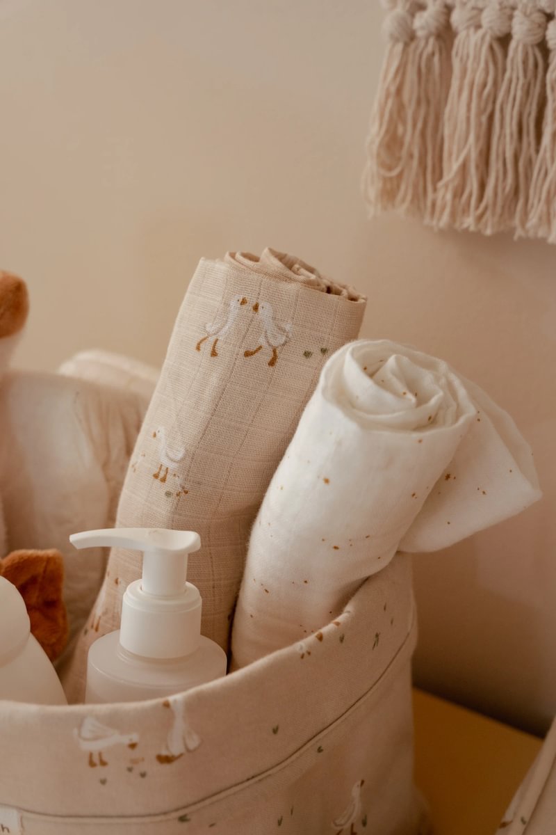 LD Storage Basket L- Newborn Naturals