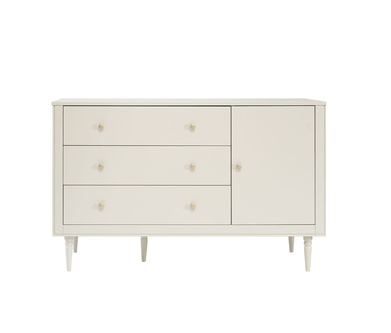 Chest Petite Champagne 3 Drawers + Door