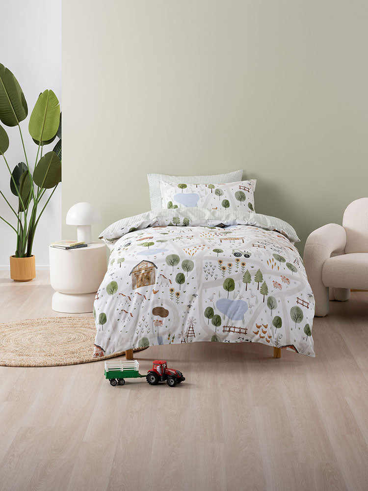 Duvet Cover On The Farm