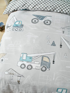 Construction Day duvet cover set