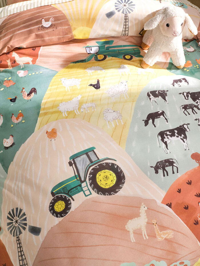 Duvet Cover Set Sunset Harvest