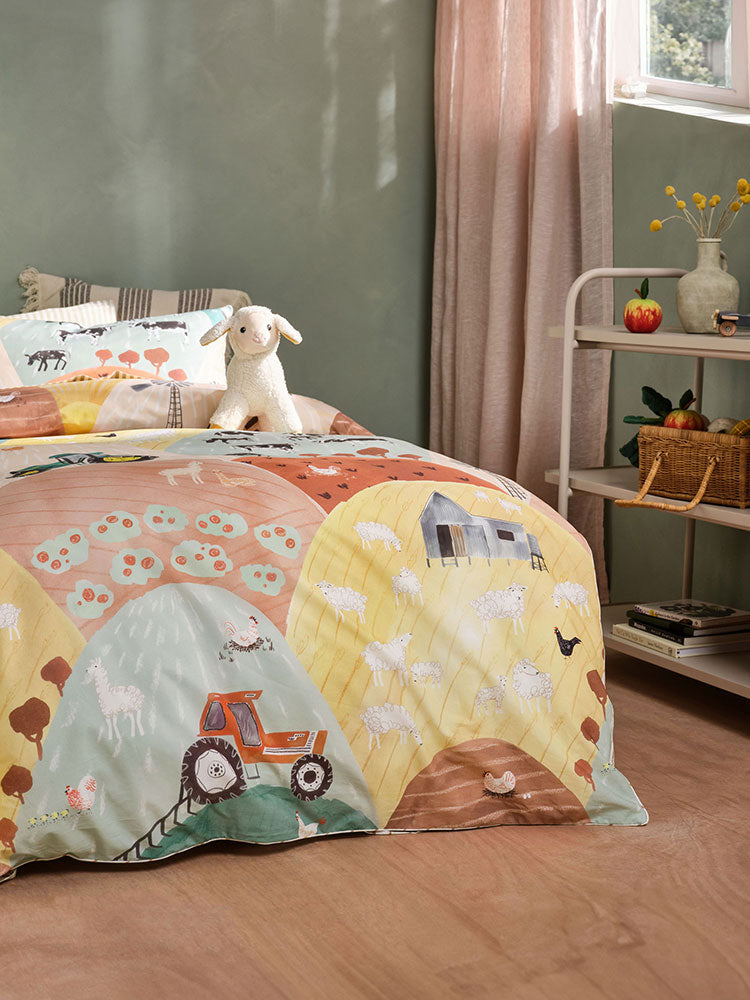 Duvet Cover Set Sunset Harvest