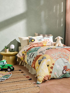 Duvet Cover Set Sunset Harvest