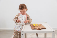 Medium Drop Bib With Pocket