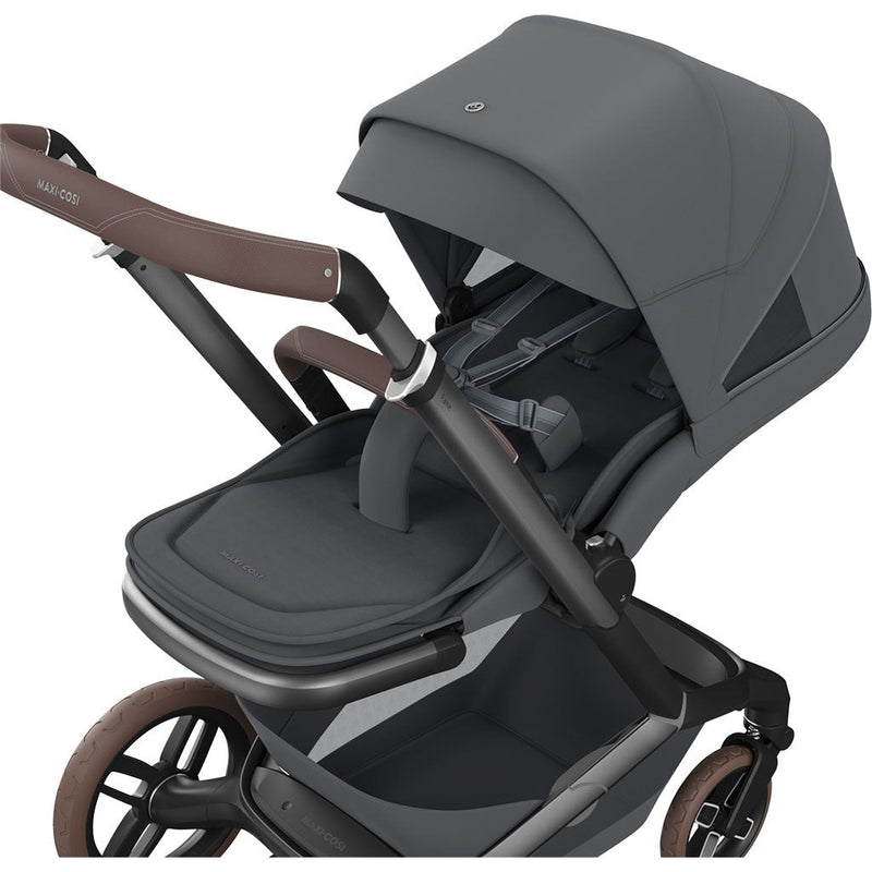 Maxi-Cosi Fame stroller Moon Graphite, seat close-up