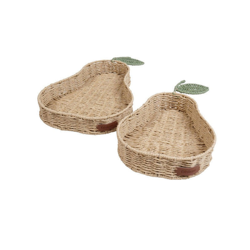 Basket Pear Set Of 2