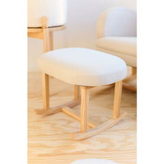 Foot Stool Linen Beige