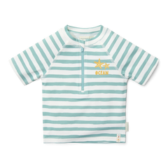 LD Swim Shirt Stripes Surf Blue