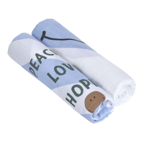 Heavenly Soft Bamboo Swaddle 2 pack