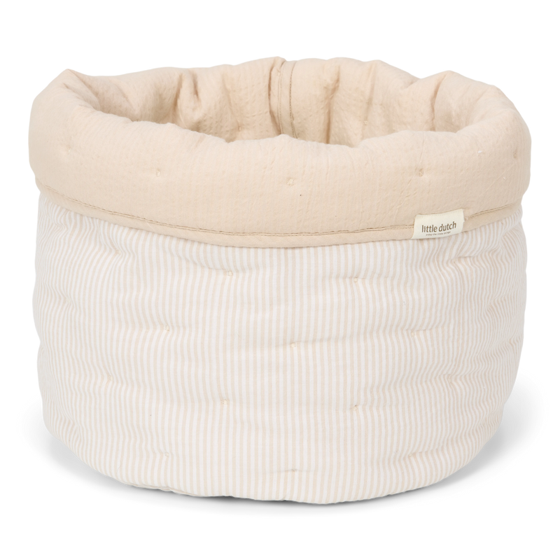 LD Reversible Quilted Storage Basket 30x25