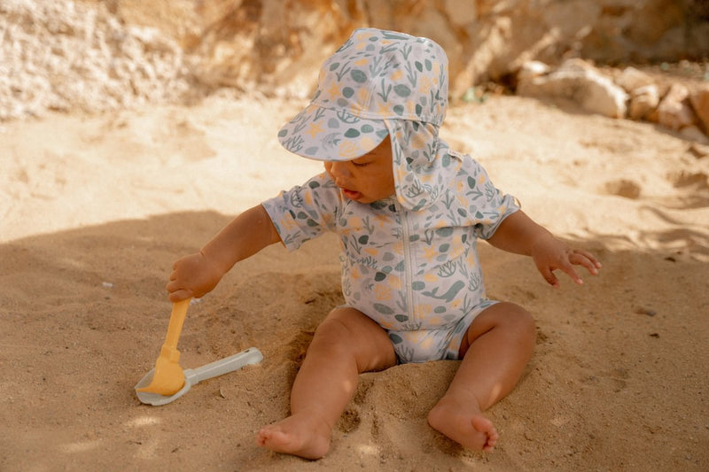 LD Sun Hat Seashells Multi Colour