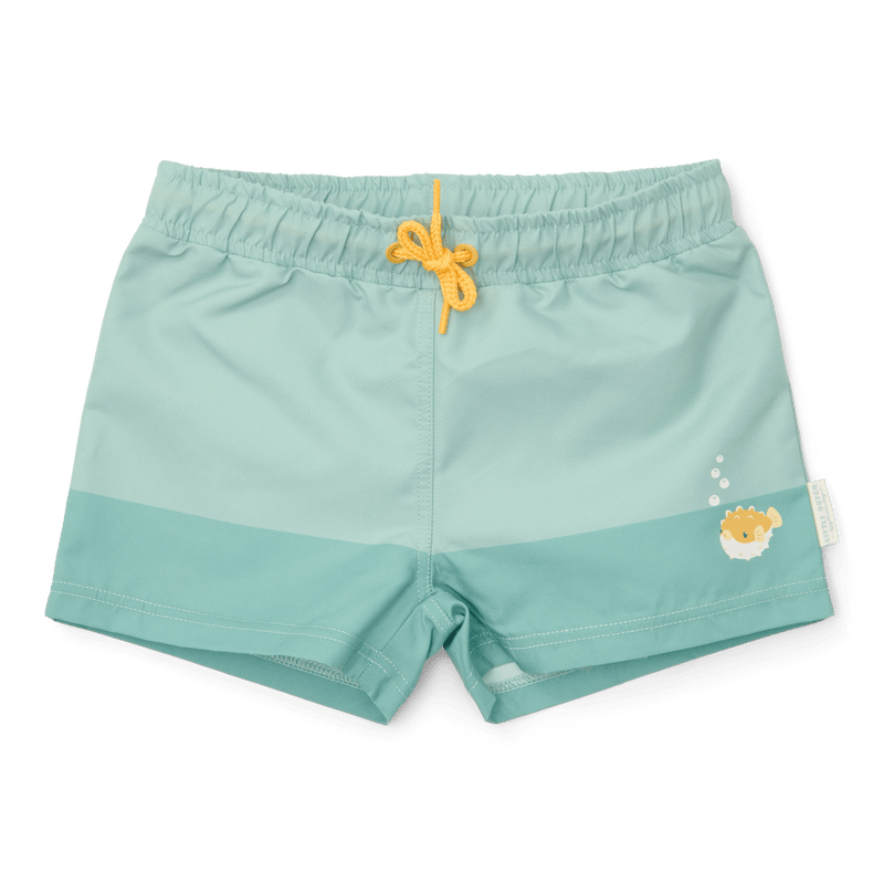 LD Swim Shorts Seashells Surf Blue