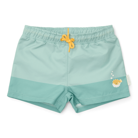 LD Swim Shorts Seashells Surf Blue