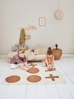 Rug Tic Tac Toe 120x120cm