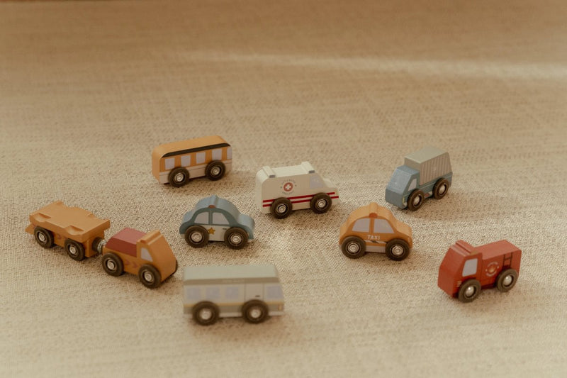 LD Wooden Vehicle Set 10pc FSC