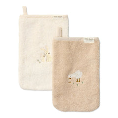 LD Washcloth Set  Embroidered