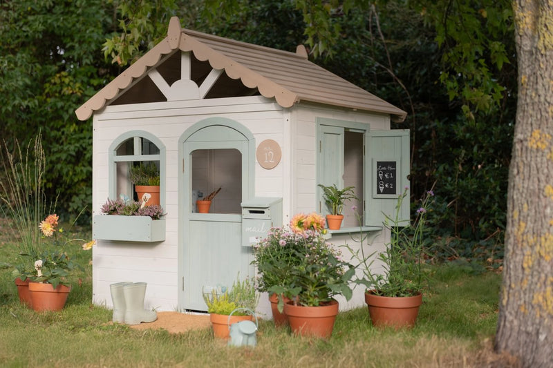 LD Wooden Garden Playhouse