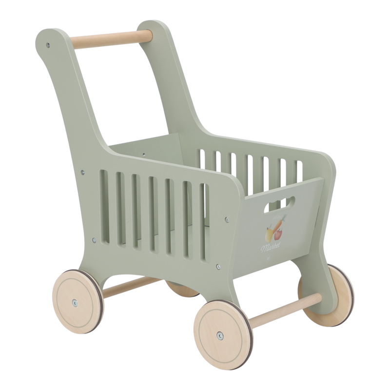 LD Wooden Shopping Cart FSC
