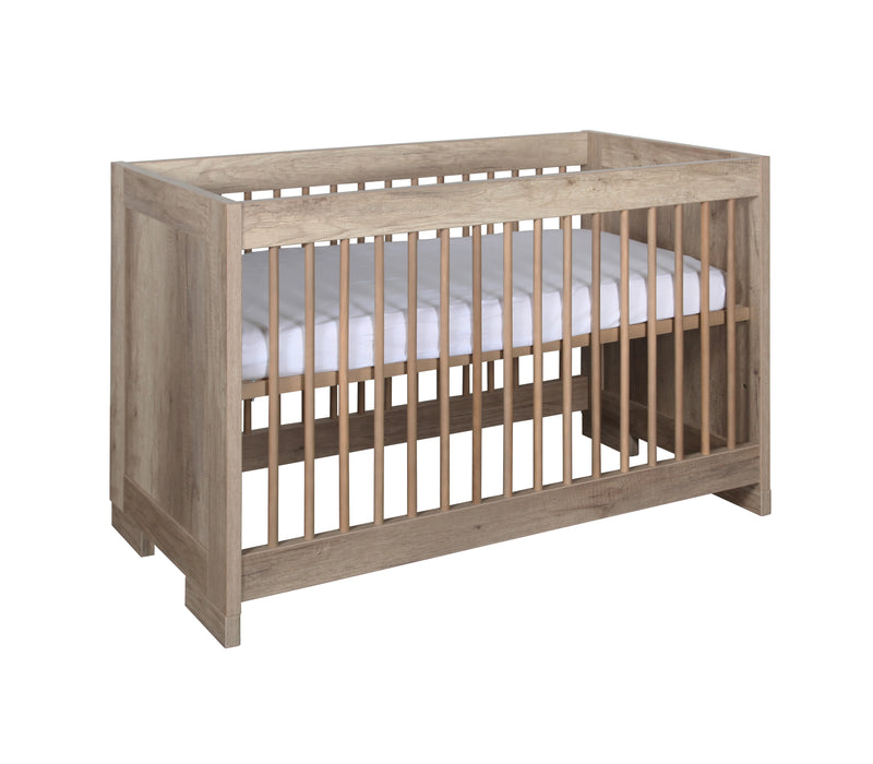 Lodge Grey Oak Cot 60x120