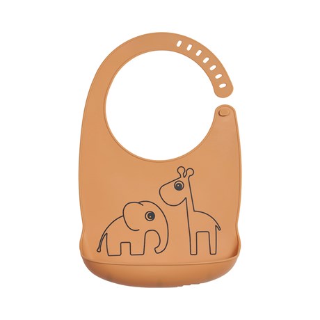 Silicone Bib Deer Friends