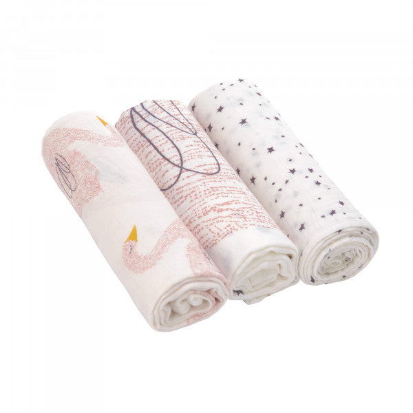 Heavenly soft Swaddle Large 3 pack