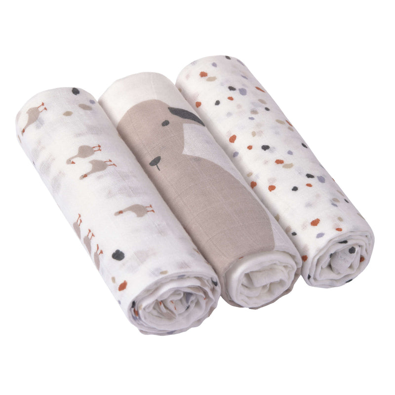 Heavenly soft Swaddle Large 3 pack