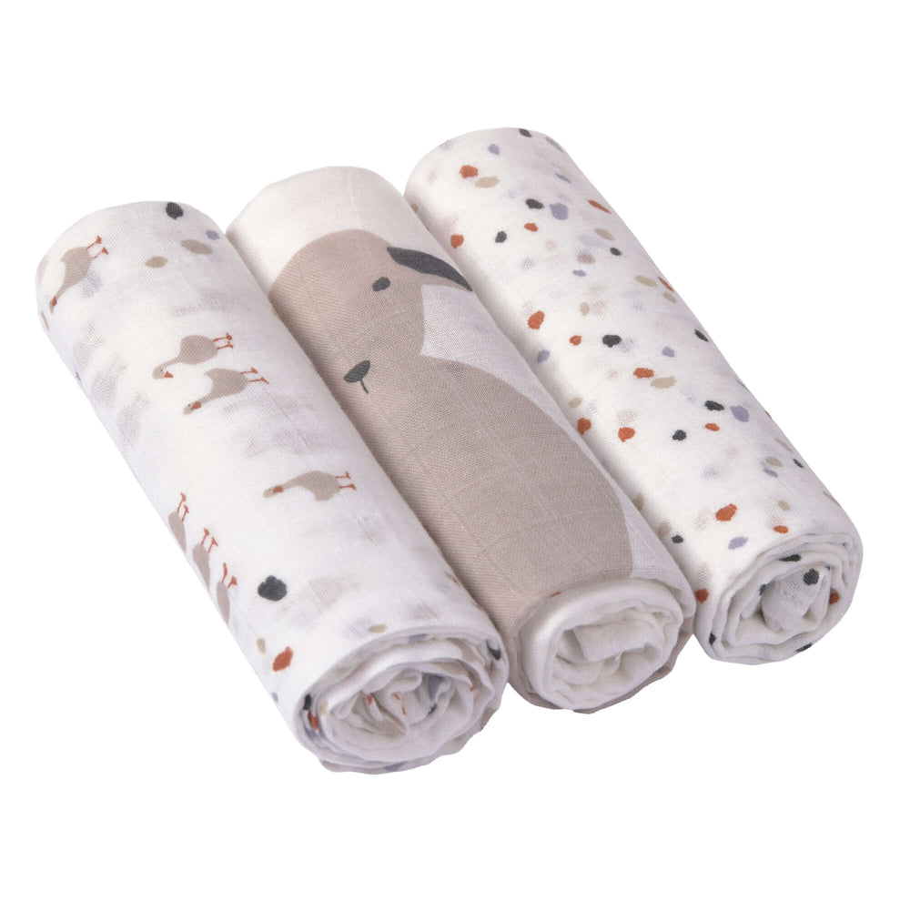 Heavenly soft Swaddle Large 3 pack