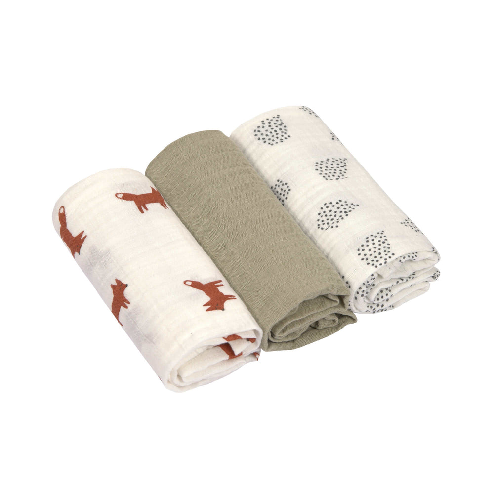 Swaddle & Burp Blanket Medium