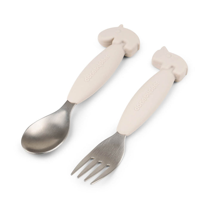 Easy-grip Spoon & Fork Set