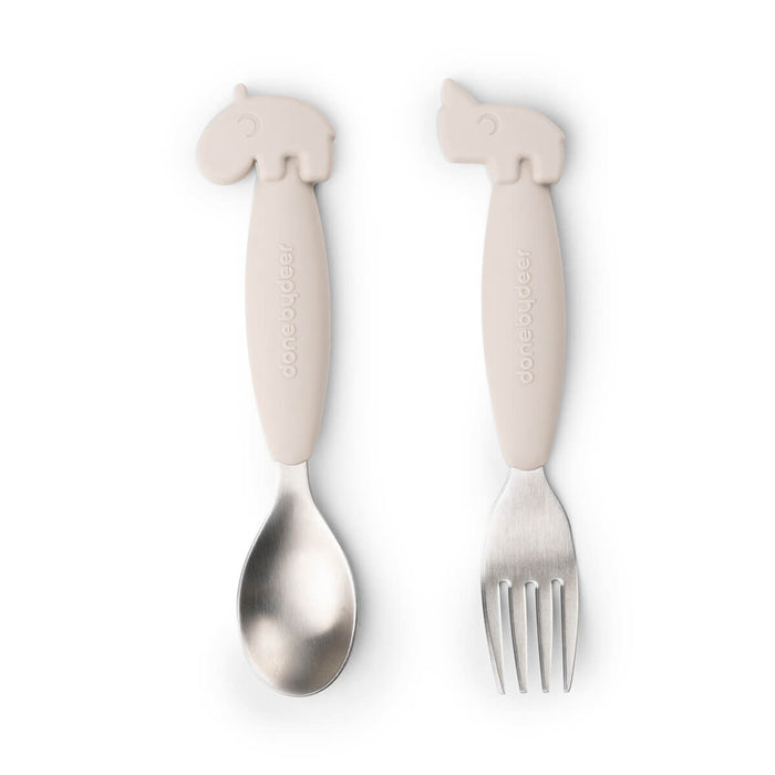 Easy-grip Spoon & Fork Set