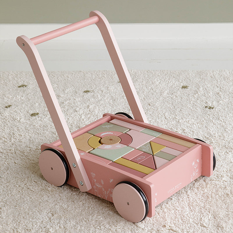 LD wooden baby walker