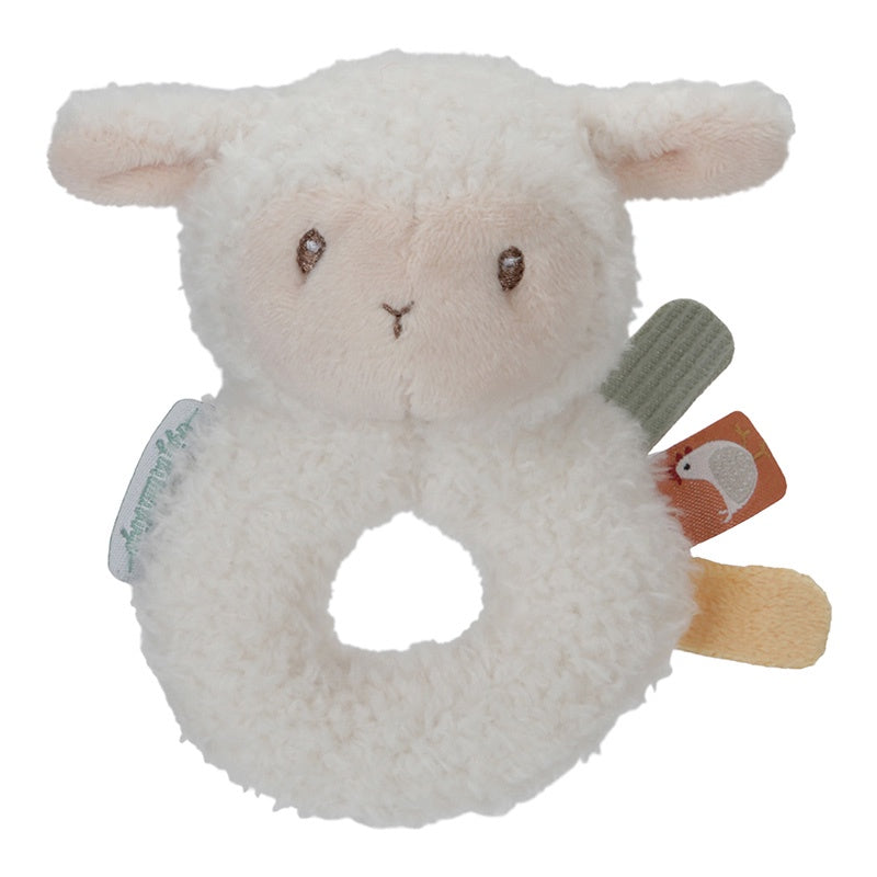 LD Soft Ring Rattle Sheep Little Farm