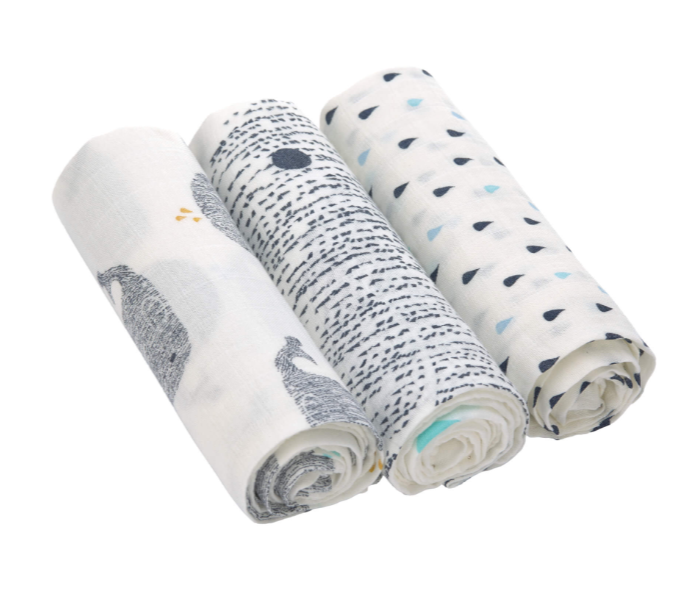 Heavenly soft Swaddle Large 3 pack