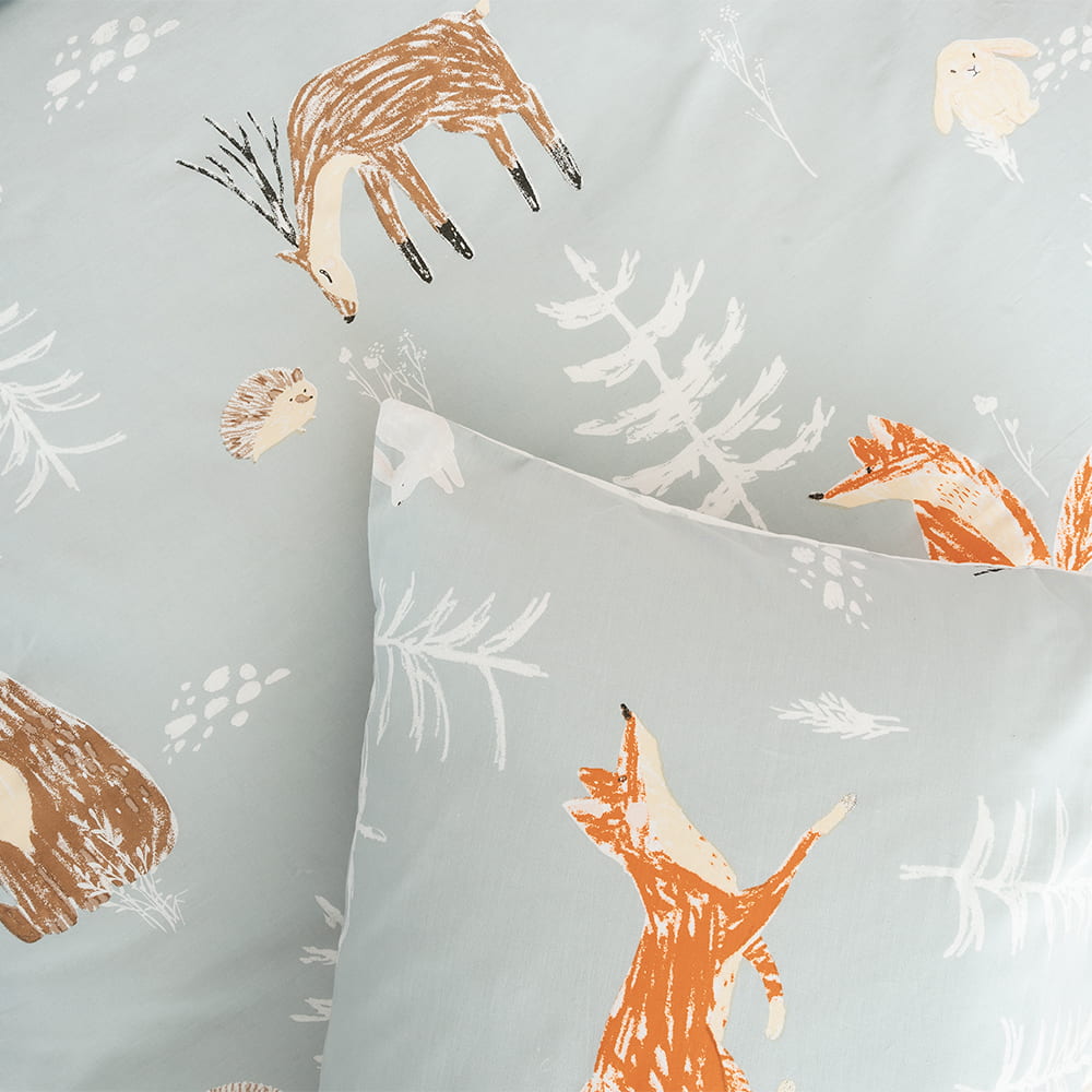 Duvet Cover Set Winter Woods