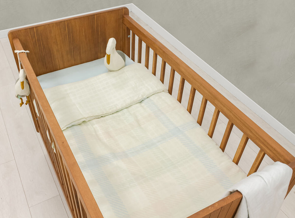 Senna Rose Wood Cot 120 x 60