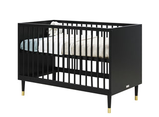 Cloë Cot Matt Black 120 x 60