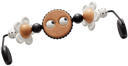 Babybjörn Toy For Bouncer Googly Eyes Black & White